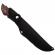 Cutit de vanatoare ideallstore®, mountain stag , argintiu, 27.5 cm, teaca textila inclusa