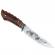 Cutit de vanatoare ideallstore®, mountain stag , argintiu, 27.5 cm, teaca textila inclusa
