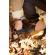 Cutit de vanatoare ideallstore®, survival spirit, otel inoxidabil, amnar, 30.5 cm, negru, teaca inclusa