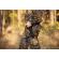 Cutit de vanatoare ideallstore®, survival spirit, otel inoxidabil, amnar, 30.5 cm, negru, teaca inclusa
