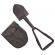 Lopata ideallstore®, hunter society, otel inoxidabil, 47 cm, verde