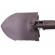 Lopata ideallstore®, hunter society, otel inoxidabil, 47 cm, verde