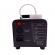 Masina de fum cu led-uri ideallstore®, party fiesta, 600 w, metalic, jocuri de lumini, negru, telecomanda inclusa