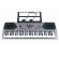 Orga electronica ideallstore®, schone klange, intrare usb, mini-microfon, suport partitura inclus, argintiu