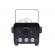 Set masina de fum, 600 w si lichid 4.5 l, ideallstore®, led, jocuri de lumini, wireless, negru