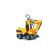 Excavator pe roti cat bruder