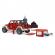 Jeep wrangler unlimited rubicon de pompieri cu figurina bruder