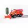 Jucarie utilaj zapada mercedes benz unimog cu plug bruder