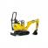 Micro excavator jcb 8010 cts bruder