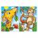 Puzzle primii prieteni din jungla 12 piese