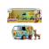 Set microbuz metalic scara 1:24 cu 2 figurine scooby-doo si shaggy