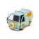 Set microbuz metalic scara 1:24 cu 2 figurine scooby-doo si shaggy