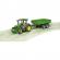 Tractor john deere 5115m cu remorca basculabila bruder