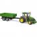 Tractor john deere 5115m cu remorca basculabila bruder