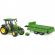 Tractor john deere 5115m cu remorca basculabila bruder