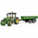 Tractor john deere 5115m cu remorca basculabila bruder