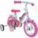 Bicicleta copii dino bikes 10 inch unicorn