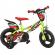 Bicicleta copii dino bikes 12 inch raptor galben