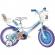 Bicicleta copii dino bikes 16 inch snow queen
