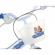 Bicicleta copii dino bikes 16 inch snow queen