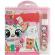 Carte de colorat cu activitati, benzi adezive decorative si stampile, 33 piese moxy gr100099