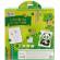 Carte de colorat cu activitati, benzi adezive decorative si stampile, 33 piese moxy gr100099