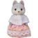 Figurine sylvanian families - familia catelusilor husky