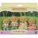 Figurine sylvanian families - familia catelusilor poodle
