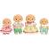 Figurine sylvanian families - familia catelusilor poodle