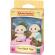 Figurine sylvanian families - gemenii iepurasi flora