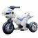 Motocicleta dinozaur cu acumulator, 2 motoare, 12v, 5a, alb
