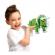 Puzzle 3d spuma dino triceraptos 63 piese toi-toys verde
