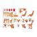 Puzzle 3d spuma girafa 104 piese toi-toys