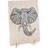 Puzzle lemn elefant, 137 piese, 30x22.5 cm grafix