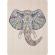 Puzzle lemn elefant, 137 piese, 30x22.5 cm grafix