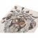 Puzzle lemn maimuta, 133 piese, 30x22.5 cm grafix