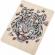 Puzzle lemn tigru, 135 piese, 30x22.5 cm grafix