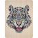 Puzzle lemn tigru, 135 piese, 30x22.5 cm grafix