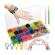 Set creativ elastice loom colorate cu organizator si accesorii, 1500 piese kruzzel
