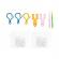Set creativ elastice loom colorate cu organizator si accesorii, 1500 piese kruzzel