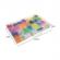 Set creativ elastice loom colorate cu organizator si accesorii, 4400 piese kruzzel