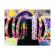 Set creativ elastice loom colorate cu organizator si accesorii, 4400 piese kruzzel