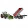 Tractor bruder fendt vario 211 cu incarcator frontal si remorca