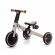 Bicicleta de echilibru/tricicleta pliabila kinderkraft 4trike silver grey