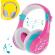 Casti bluetooth pentru fetite barbie
