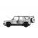 Masinuta metalica mercedes benz amg g63 alb scara 1:32
