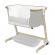 Patut co-sleeping cu sistem de leganare electronica, melodii, senzor de miscare, timer, bluetooth carrello prima cloud grey
