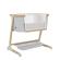 Patut co-sleeping cu sistem de leganare electronica, melodii, senzor de miscare, timer, bluetooth carrello prima cloud grey