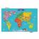 Puzzle magnetic - harta lumii 118 piese