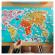 Puzzle magnetic - harta lumii 118 piese